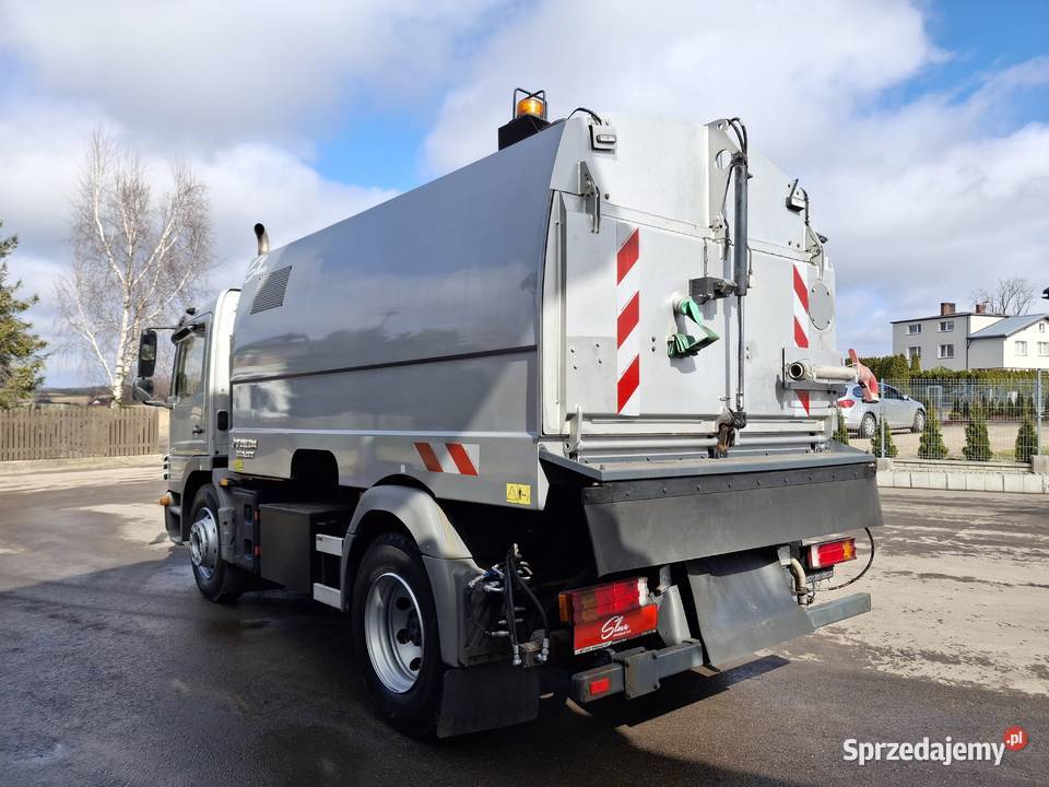 MercedesBenz Atego 1524 Zamiatarka FAUN Viajet podgrzewane lusterka boczne Sierakowice