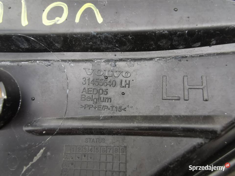 Kratka zderzaka przód lewa volvo v60 II 2 S60