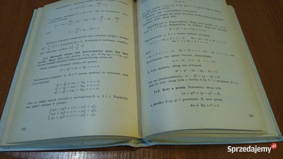 Elementy rachunku wektorowego i geometrii Gdańsk