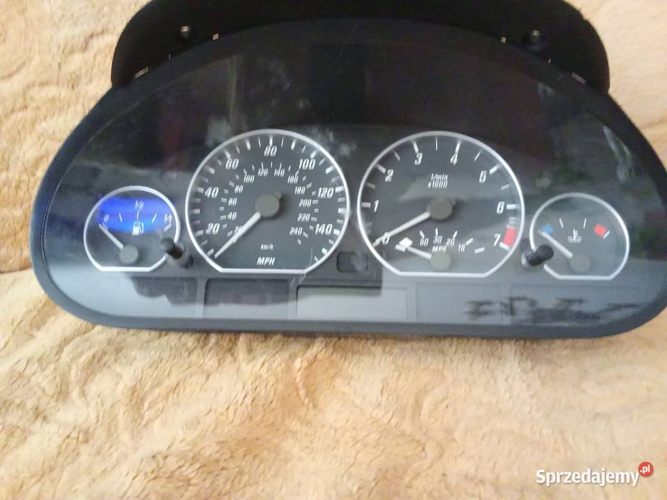 Bmw E46 Licznik Zegary 330i Kilometry i Mile Tomaszów Mazowiecki