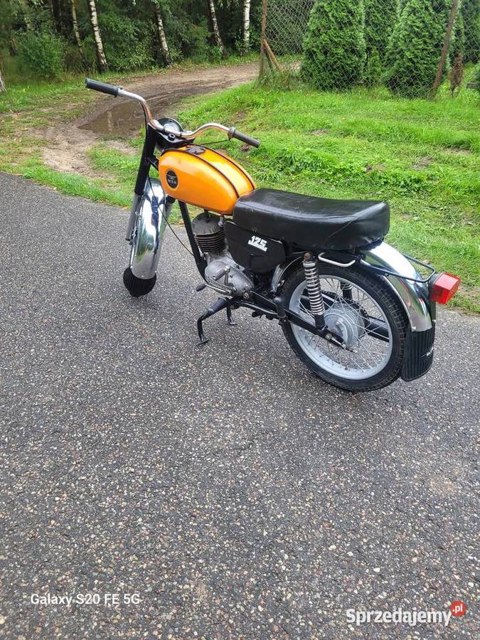 Wsk 125 ładny stan warmińsko-mazurskie Iława sprzedam