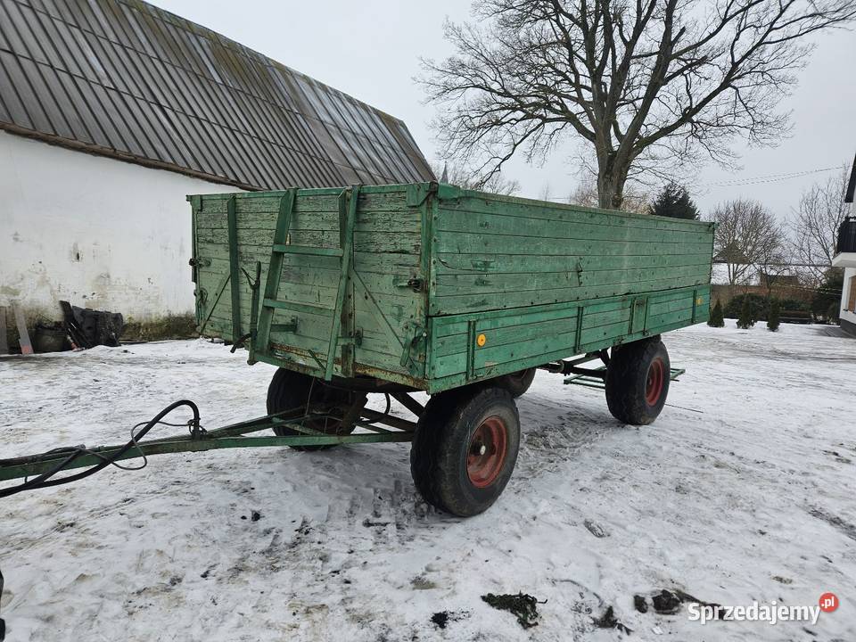 Przyczepa rolnicza 7 ton sprzedam