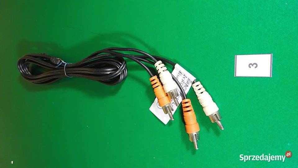 Kabel połączeniowy AudioVideo 2xCINCH2xCINCH 12m śląskie Chorzów