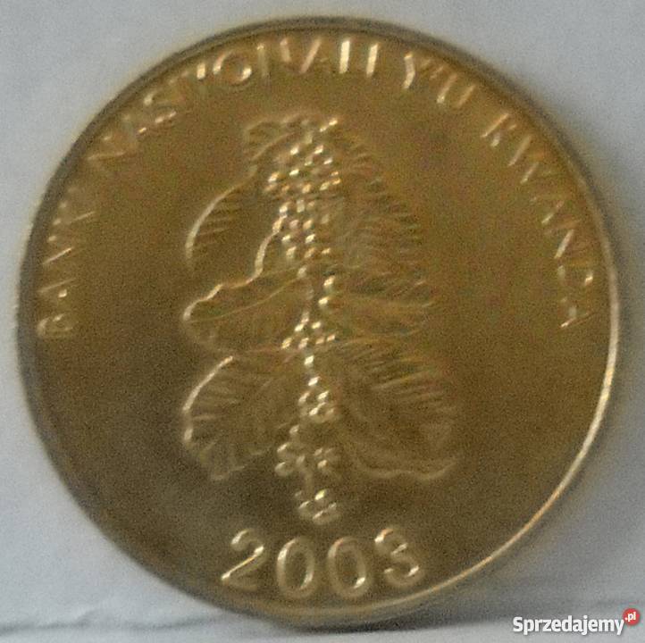 RWANDA5 FRANK2003 r Legionowo