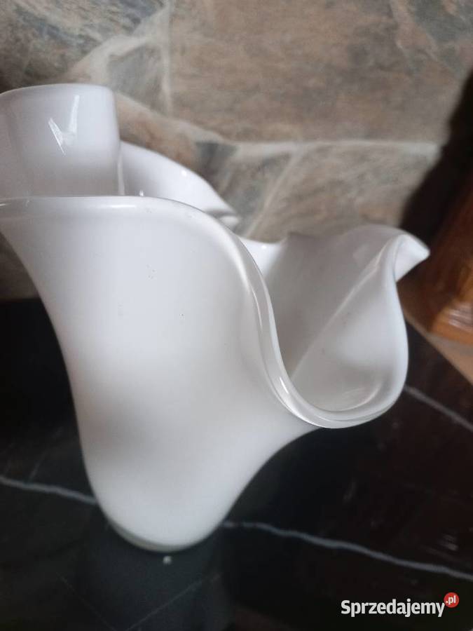 Wazon Chusta Krosno bialy Toruń