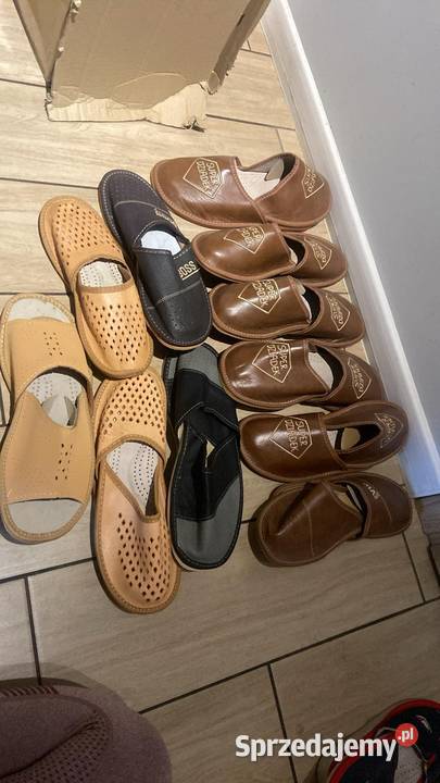 Likwidacja sklepu z obuwie kapcie pantofle ceny śląskie Częstochowa sprzedam