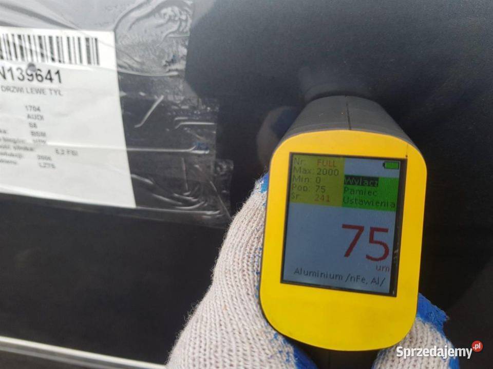 DRZWI LEWE TYŁ S8 D3 NIE LONG LZ76 Motoryzacja Lipno sprzedam