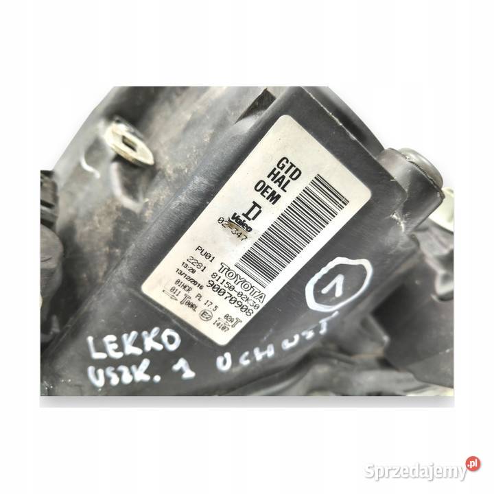 LAMPA LEWA Toyota Auris II E18 LIFT 20152018 osobowe lubelskie Chełm