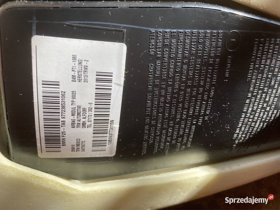 Bmw x3 f25 fotele elektryczny manualny beż Fotele i kanapy Jodłowa