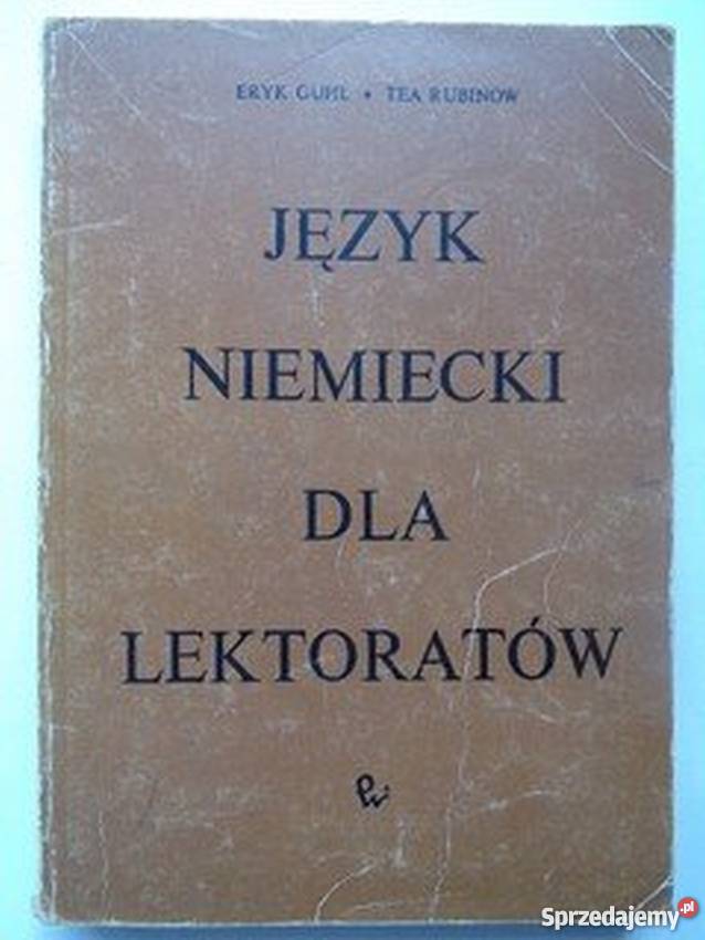 JĘZYK NIEMIECKI LEKTORATÓW ERYK GUHL warmińsko-mazurskie Elbląg