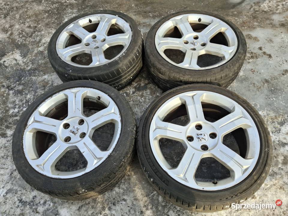 Peugeot 308 308cc alufelgi 5 sztuk 18 mazowieckie Warszawa