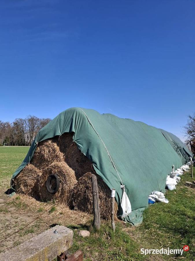 Słoma żniwa 2025 sucha przykryta 120