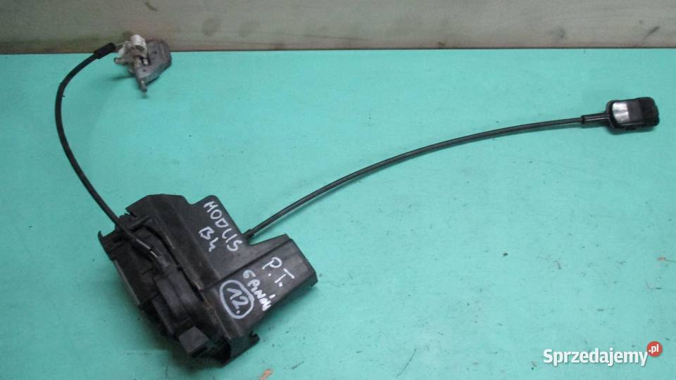 RENAULT MODUS LIFT 10r zamek drzwi prawy tył osobowe