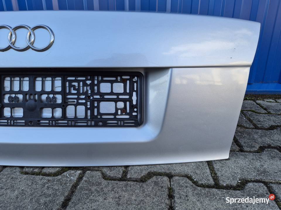 KLAPA BAGAŻNIKA AUDI A4 B6 SEDAN LY7W SREBRNA Działoszyce