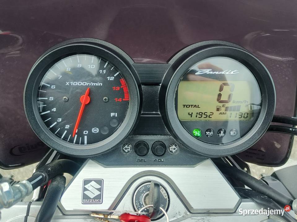Suzuki Bandit 650 2008 ABS wtrysk 3 kufry zarw Suzuki Gryfino