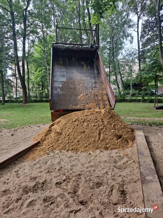 Piasek do piaskownicy z atestem mała wywrotka Pozostałe Kraków