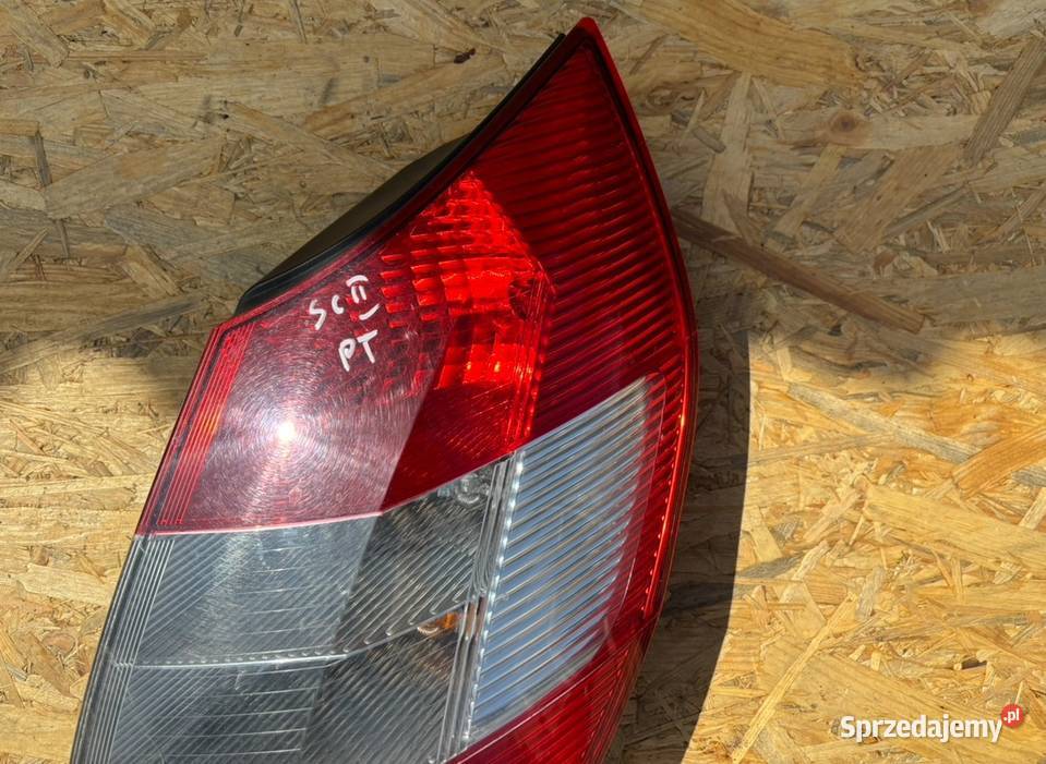 Lampa prawy tył 8200493375 Renault Scenic II wielkopolskie Międzychód