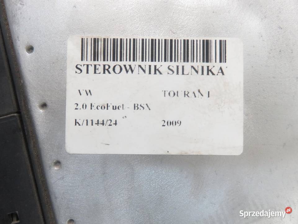STEROWNIK VW TOURAN I 20 06G906022E 0261S04651 małopolskie