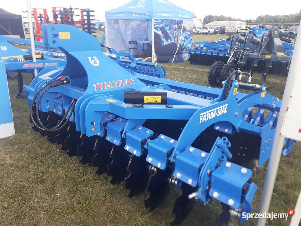 Brona talerzowa 3M FARMSTAL rozstaw10090 Agregaty Wołów