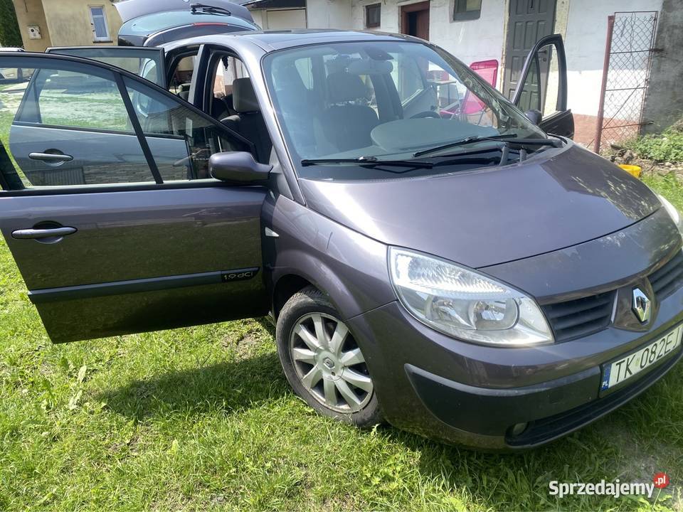 Renault grand scenic 2004 19 DCI 7 osobowy Zarejestrowany w Polsce Grand Scenic Mzurowa