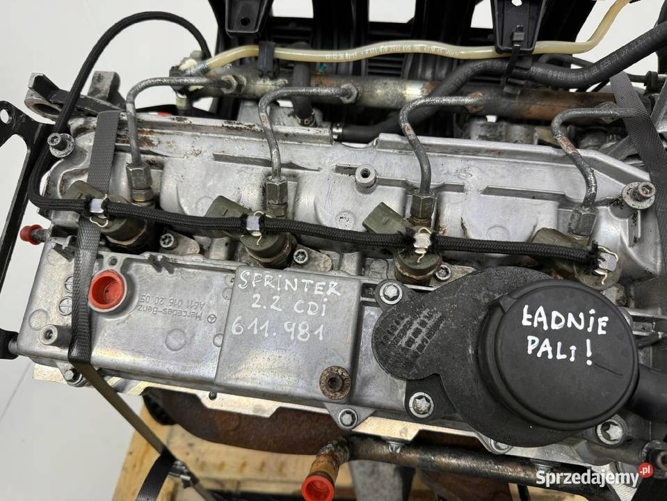SILNIK KOMPLETNY 611981 Mercedes Sprinter 22 CDI Chełm