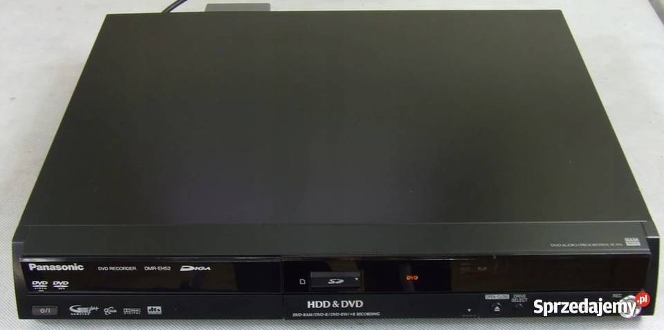 Nagrywarka DVD z HDD z Pilotem Panasonic DMR-EH52 Sprawna