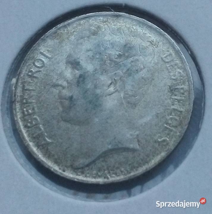 BELGIA50 CENT1912 r SREBRO mazowieckie Legionowo