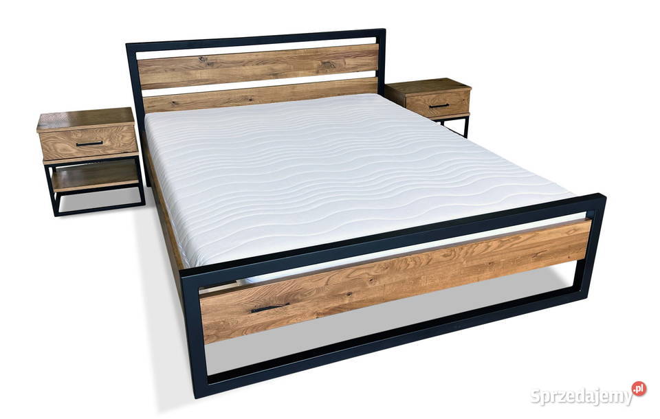 Łóżko Loftowe Industrial LOKO 180x200 Chełm