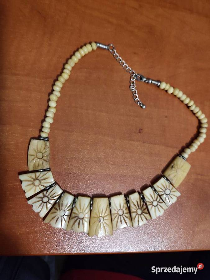 Nietuzinkowe naszyjniki z kości Myślibórz