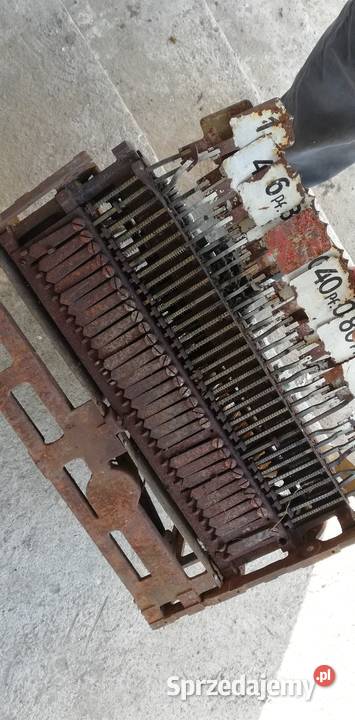 Kasa Fiskalna National z ROKU 1901 Niemiecka mazowieckie Poświętne