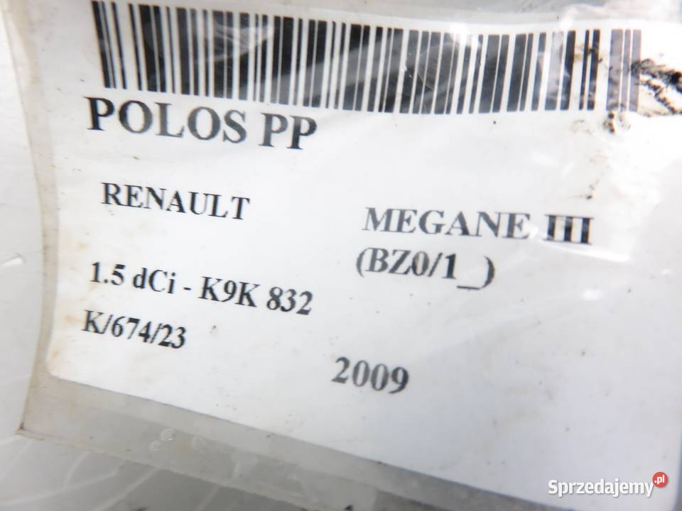 PÓŁOŚ PRAWA PRZEDNIA RENAULT MEGANE III 15 dCi Półosie małopolskie