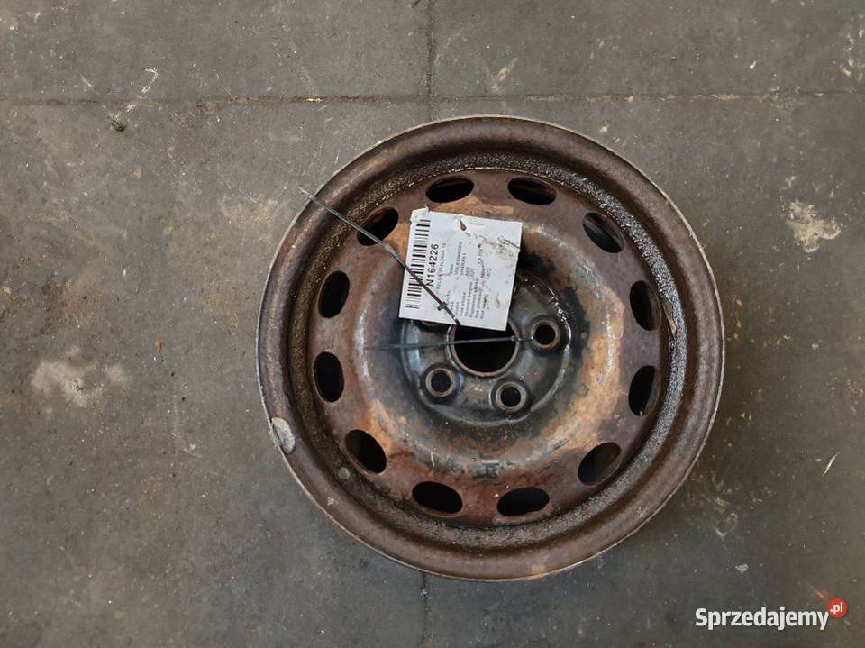 FELGA STALOWA 15 VOLKSWAGEN SHARAN I 7M0601027F kujawsko-pomorskie Lipno sprzedam