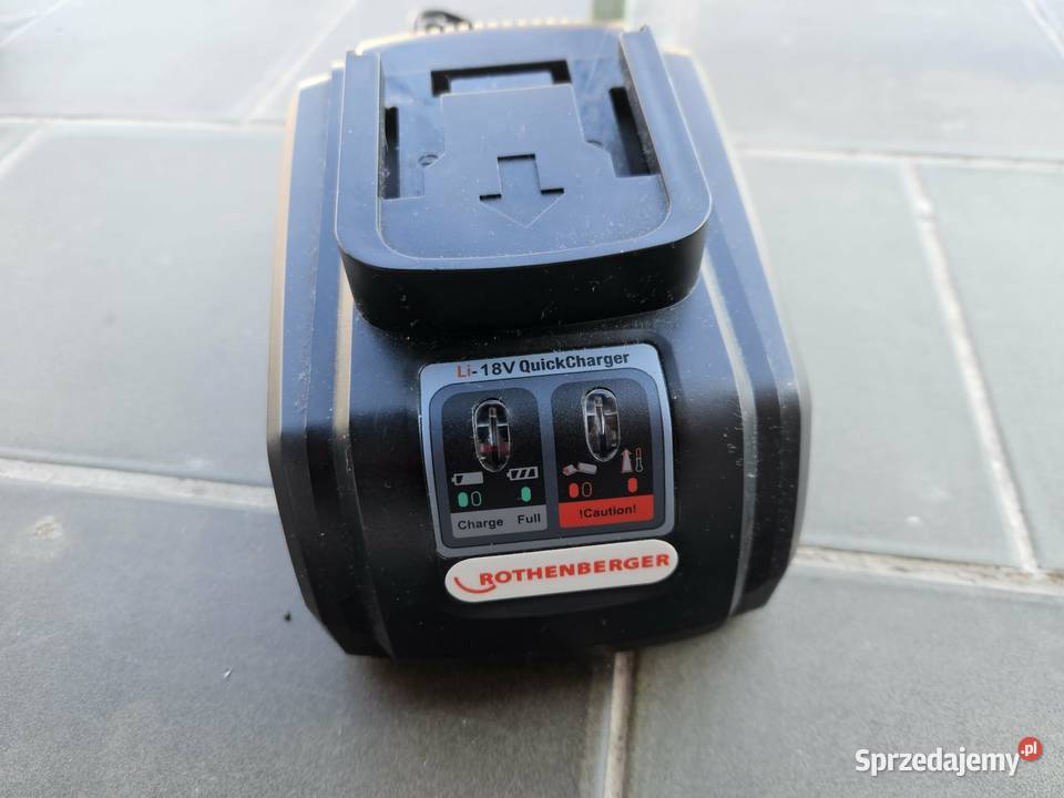 ROTHENBRGER 18V Li lon ładowarka Myślibórz sprzedam