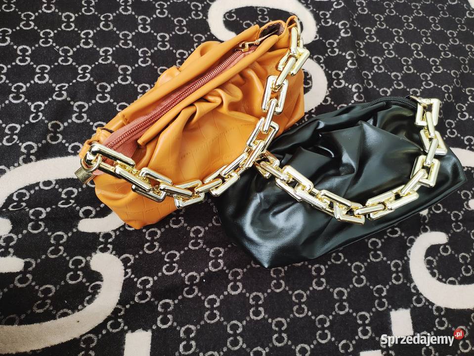 PROMOCJAPiękne torebki marszczone bagietkiKarmel Warszawa