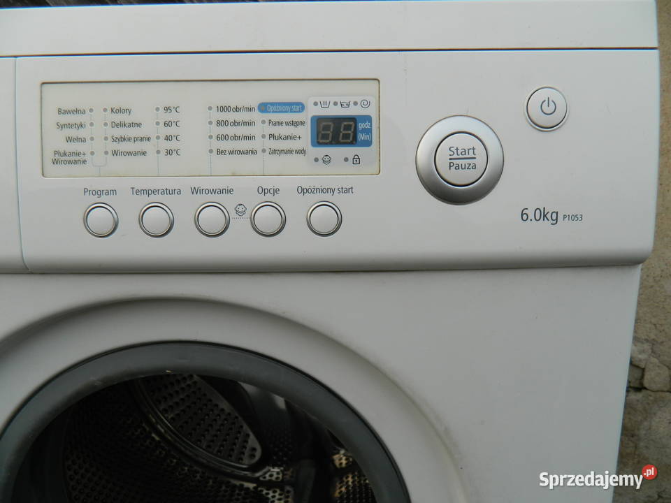 SPRZEDAM PRALKĘ SAMSUNG 6 1000 OBR NA CHODZIE DO Biała