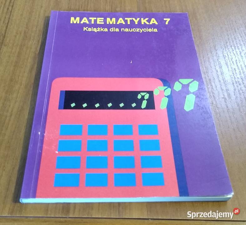 Matematyka 7 książka nauczyciela Anna Drążek Gdańsk