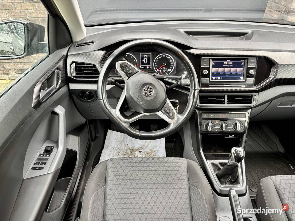Volkswagen Tcross 2019 benzyna idealny komputer pokładowy wielkopolskie Słupca