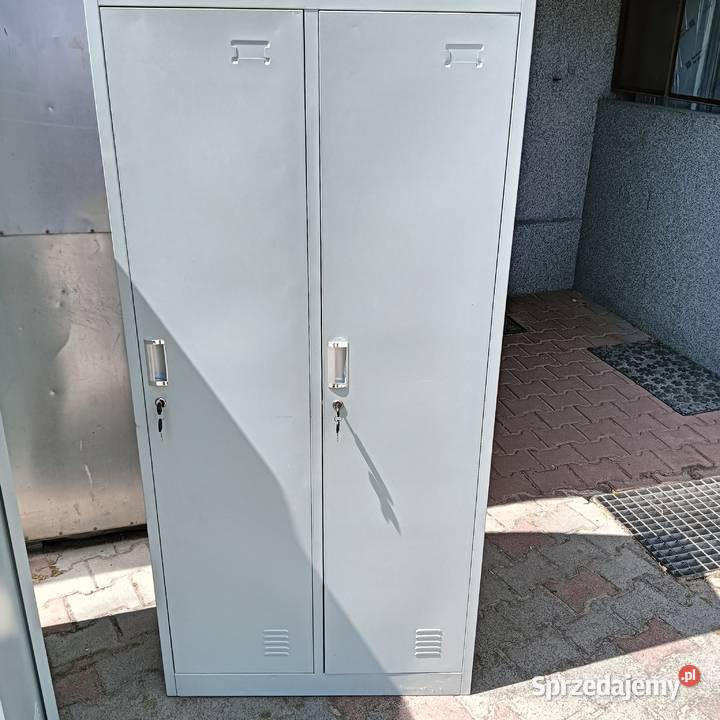 Szafka BHP 2drzwiowa 80 x 45 x 170 STALGAST Biznes i Przemysł Słupia Kapitulna
