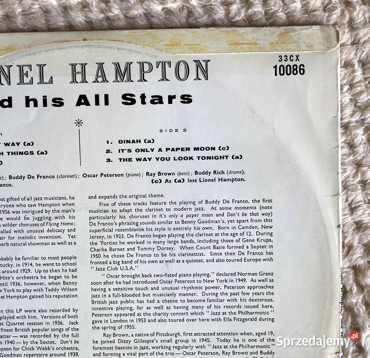Lionel Hampton And His All Stars Płyty i kasety Szczecin