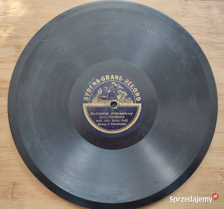 Płyta szelakowa Syrena Grand Record Gold sprzedam