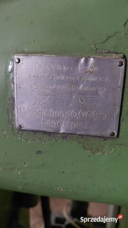 Szlifierka do płaszczyzn ELBSchliff Gorlice