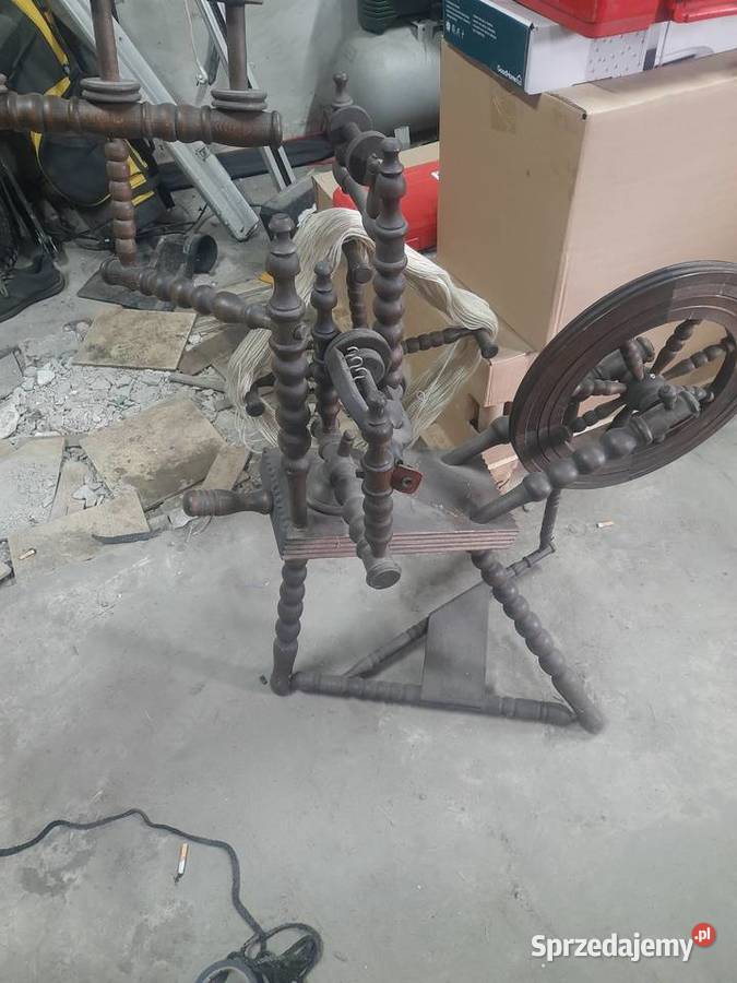 Kołowrotek do przędzenia wełny Chełm