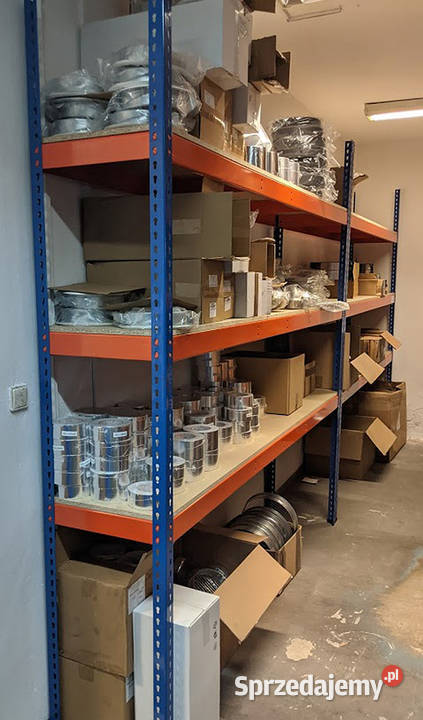 Regały Półkowe Metalowe KAŻDY ROZMIAR TRWAŁE Magazynowanie małopolskie