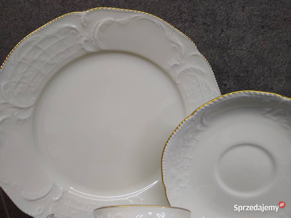 Zestaw filiżanka Rosenthal Sanssouci Gold wielkopolskie