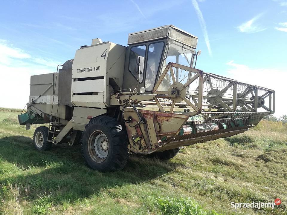 Kabina Kombajn Zbożowy Fortschritt E514 E512 dolnośląskie Zgorzelec