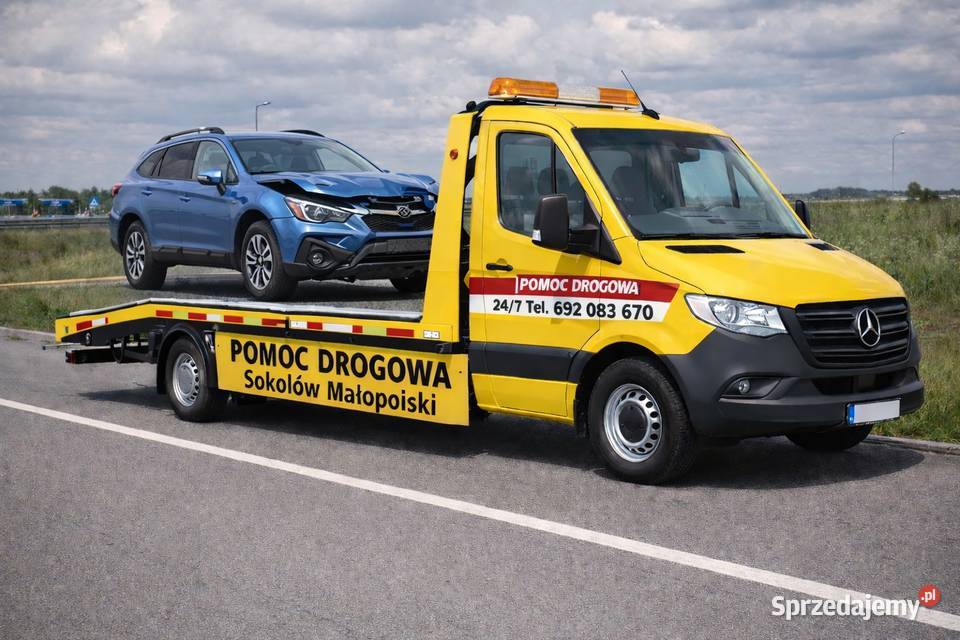 Pomoc drogowa A4 S19 Laweta Sokołów Małopolski