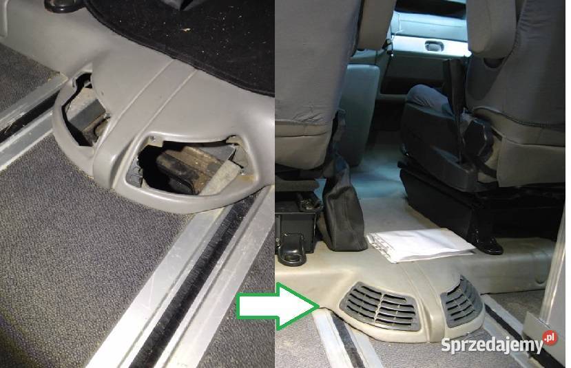 Kratki nawiewu wentylacji Renault Trafic grilles łódzkie