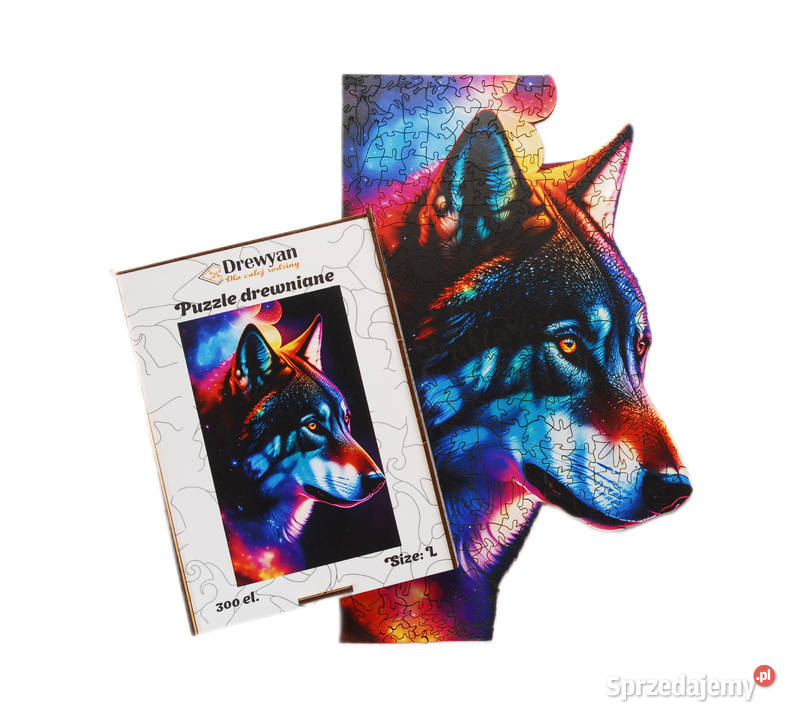 Puzzle Drewniane Premium EKO Wiłk A4 9 lat+ łódzkie Łódź sprzedam