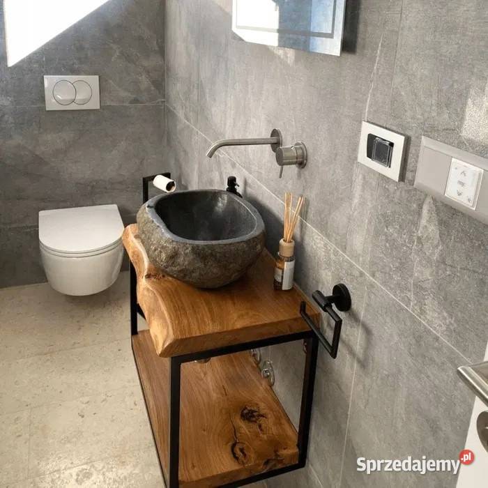 Szafka pod umywalkę NA WYMIAR loft Dąb dębowa warmińsko-mazurskie Bartoszyce