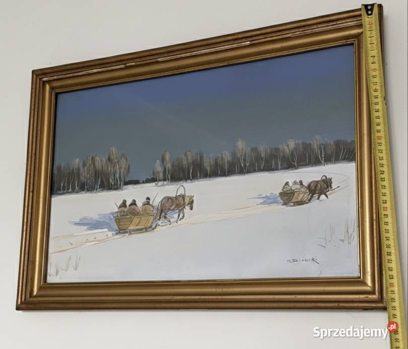 Piękny obraz Władysława Borowickiego małopolskie Proszowice